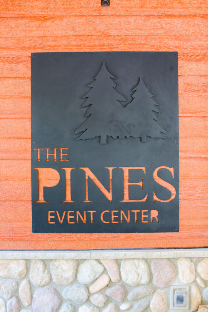 the pines event center wedding
