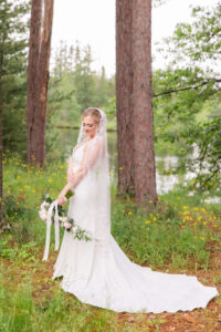 Bridal portrait at Chippewa Retreat Resort