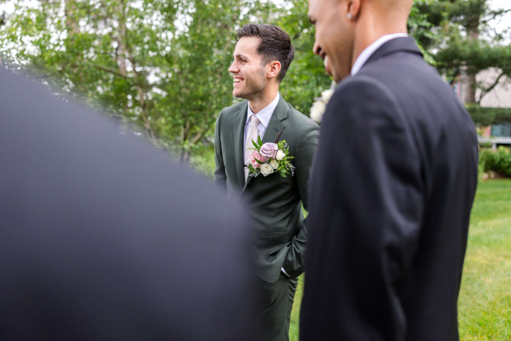 Groom & Groomsmen at Chippewa Retreat Resort