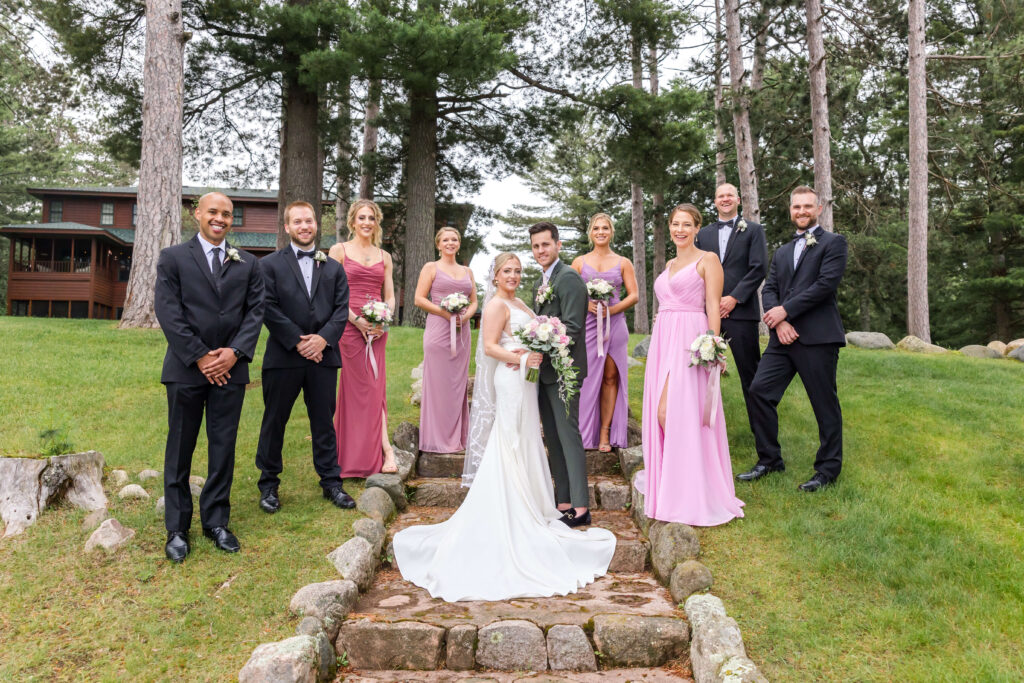 Wedding Party at Chippewa Retreat Resort